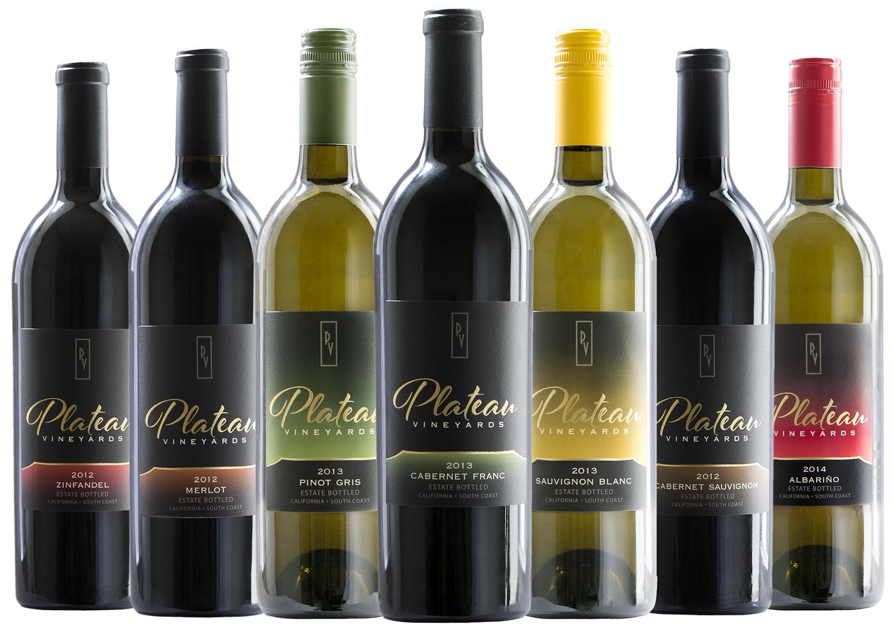 Plateau Vineyards wines